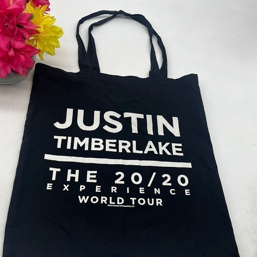 Justin Timberlake 20/20 The Experience Tour Tote Bag TOT4509A
